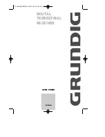 Preview for 1 page of Grundig GSTB 3100HD Manual