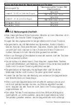 Предварительный просмотр 10 страницы Grundig GT55824F12 User Manual