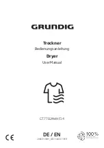 Preview for 1 page of Grundig GT77824WHF14 User Manual