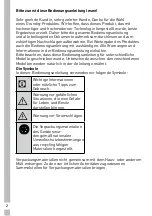 Предварительный просмотр 27 страницы Grundig GTM 14120 User Manual