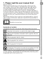 Preview for 3 page of Grundig GTN 38110 GCW User Instructions