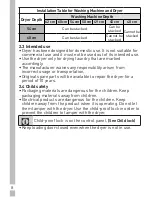 Preview for 8 page of Grundig GTN 38110 GCW User Instructions