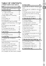 Preview for 41 page of Grundig GTS 38271GC User Manual