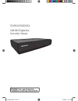 Preview for 1 page of Grundig GUD1500 Instructions Manual