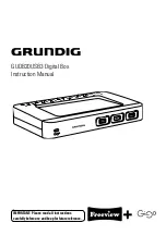 Grundig GUDB20USB3 Instruction Manual preview