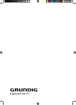 Предварительный просмотр 21 страницы Grundig GUSR91DAB User Manual