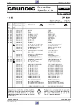 Предварительный просмотр 13 страницы Grundig GV 4001 Service Manual