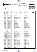 Предварительный просмотр 131 страницы Grundig GV 540 HIFI Service Manual