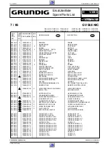 Предварительный просмотр 135 страницы Grundig GV 540 HIFI Service Manual