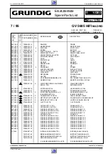 Предварительный просмотр 137 страницы Grundig GV 540 HIFI Service Manual