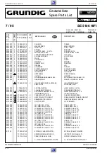 Предварительный просмотр 138 страницы Grundig GV 540 HIFI Service Manual