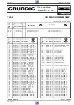 Предварительный просмотр 163 страницы Grundig GV 540 HIFI Service Manual