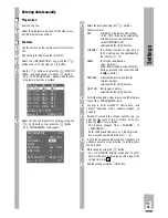 Предварительный просмотр 14 страницы Grundig GV 600 SV User Manual