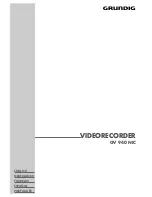 Grundig GV 940 NIC User Manual предпросмотр