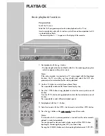 Предварительный просмотр 15 страницы Grundig GV 940 NIC User Manual