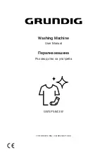 Grundig GW5 P5843 W User Manual preview