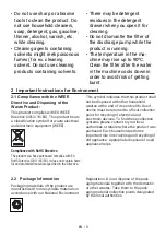 Предварительный просмотр 9 страницы Grundig GW5 P5843 W User Manual