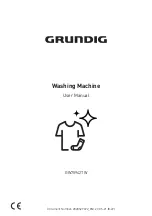 Предварительный просмотр 1 страницы Grundig GW75942TW User Manual