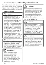 Preview for 3 page of Grundig GWDI8542 User Manual