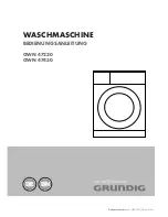 Предварительный просмотр 1 страницы Grundig GWN 47230 User Manual