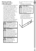 Предварительный просмотр 41 страницы Grundig GWN 48230 K User Manual