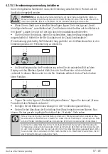 Предварительный просмотр 67 страницы Grundig GWN 48555 C User Manual