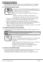 Предварительный просмотр 71 страницы Grundig GWN 48555 C User Manual