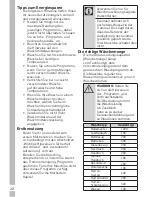 Предварительный просмотр 20 страницы Grundig GWN 57643 C User Manual