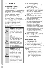 Предварительный просмотр 49 страницы Grundig GWN21210X User Instructions