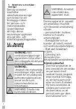 Предварительный просмотр 256 страницы Grundig GWN21210X User Instructions