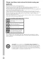 Предварительный просмотр 2 страницы Grundig GWN410460CW User Manual