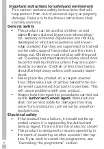 Preview for 4 page of Grundig GWN48442STC User Manual