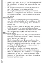 Preview for 6 page of Grundig GWN48442STC User Manual