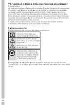 Preview for 44 page of Grundig GWN48442STC User Manual