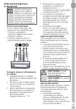 Preview for 61 page of Grundig GWN48442STC User Manual