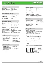 Preview for 21 page of Grundig GX-3800 User Manual