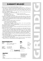 Preview for 35 page of Grundig HD 1800 Manual