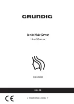 Preview for 1 page of Grundig HD 3980 User Manual