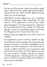 Preview for 8 page of Grundig HD 3980 User Manual