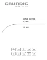 Preview for 1 page of Grundig HD 6860 Instruction Manual