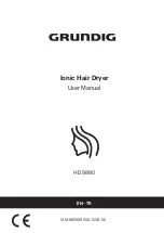 Grundig HD 9880 User Manual preview