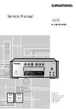 Grundig HiFi M 100-CD MKII Service Manual предпросмотр