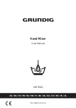 Grundig HM 7680 User Manual preview