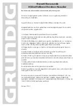 Preview for 29 page of Grundig HM 7680 User Manual