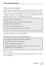 Preview for 13 page of Grundig HS 2930 User Manual