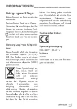 Preview for 11 page of Grundig HS 3120 Instruction Manual