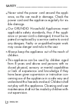 Preview for 16 page of Grundig HS 3120 Instruction Manual