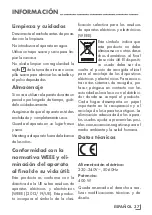 Preview for 37 page of Grundig HS 3120 Instruction Manual