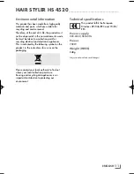 Preview for 8 page of Grundig HS 4520 User Manual