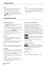 Preview for 14 page of Grundig HS 5320 Instruction Manual